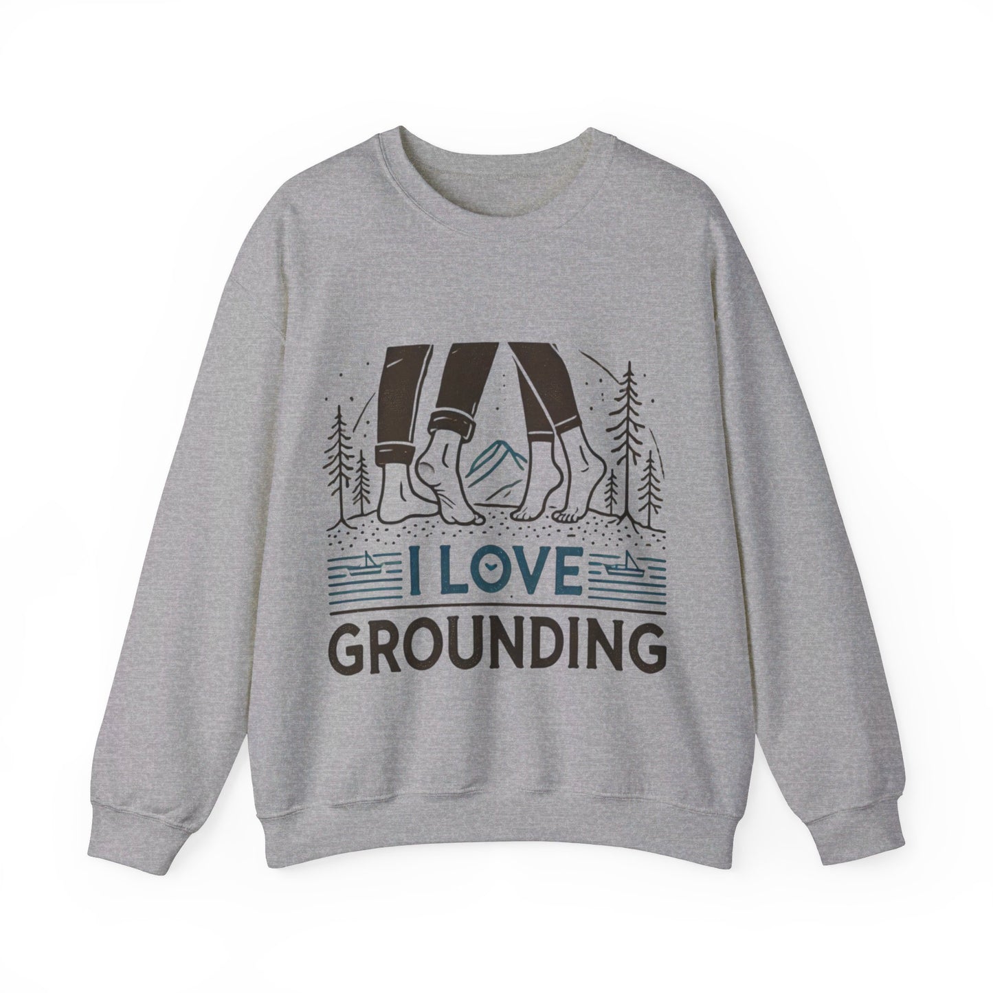 I Love Grounding Couples' Sweatshirt - My Higher Being