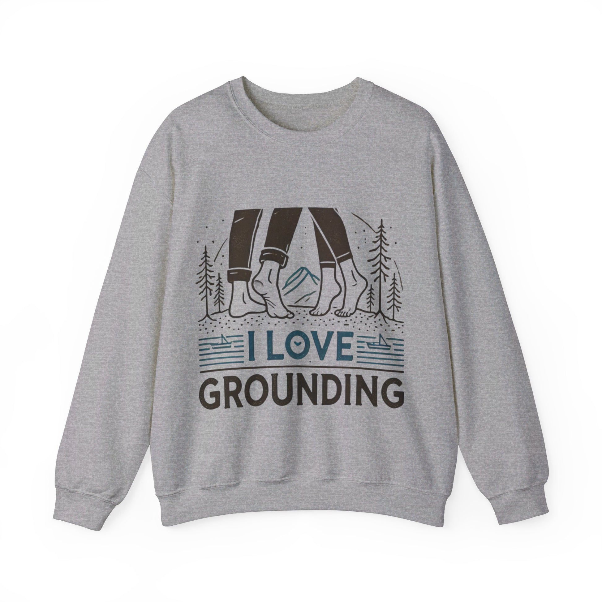 I Love Grounding Couples' Sweatshirt - My Higher Being