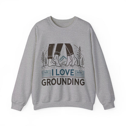 I Love Grounding Couples' Sweatshirt - My Higher Being