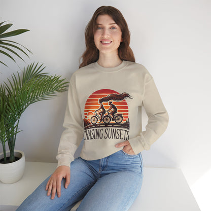 Chasing Sunsets Couples' Sweatshirt