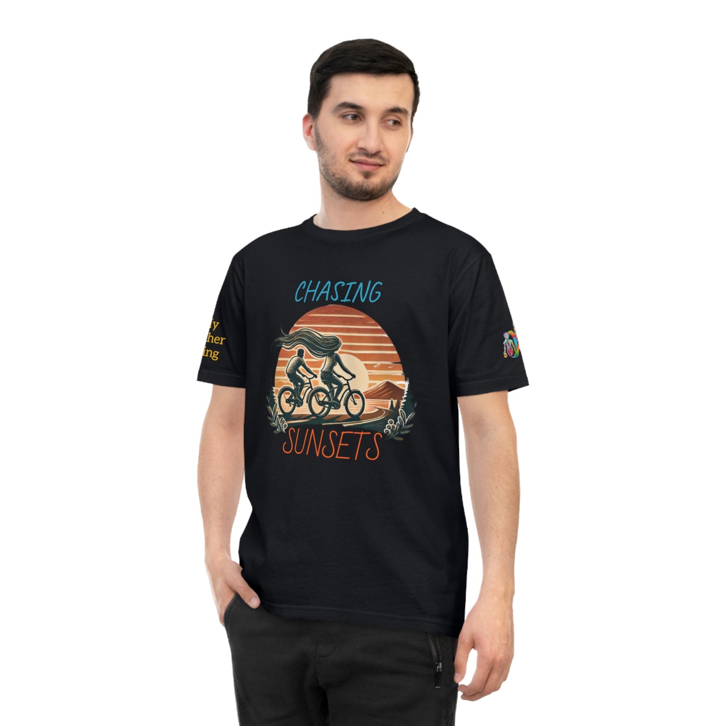 'Chasing Sunsets' (MHB EDITION)_100% Organic Cotton T-Shirt - My Higher Being