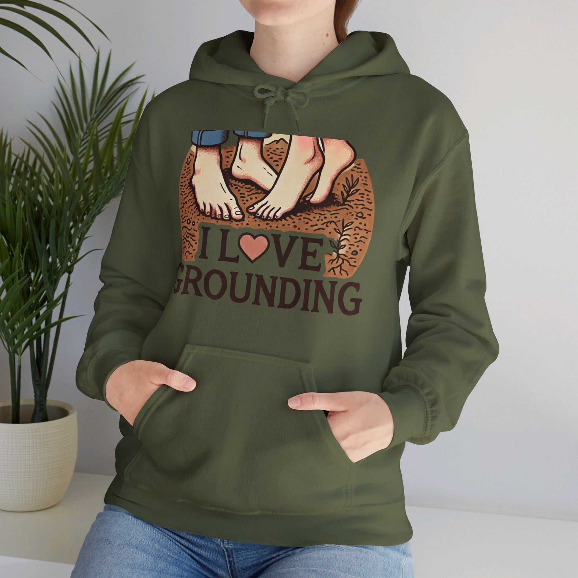 I love Grounding Couples' Hoodie - My Higher Being