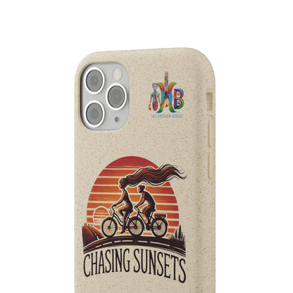 'Chasing Sunsets'_Plastic Free Biodegradable Phone Case (MHB Edition) - My Higher Being