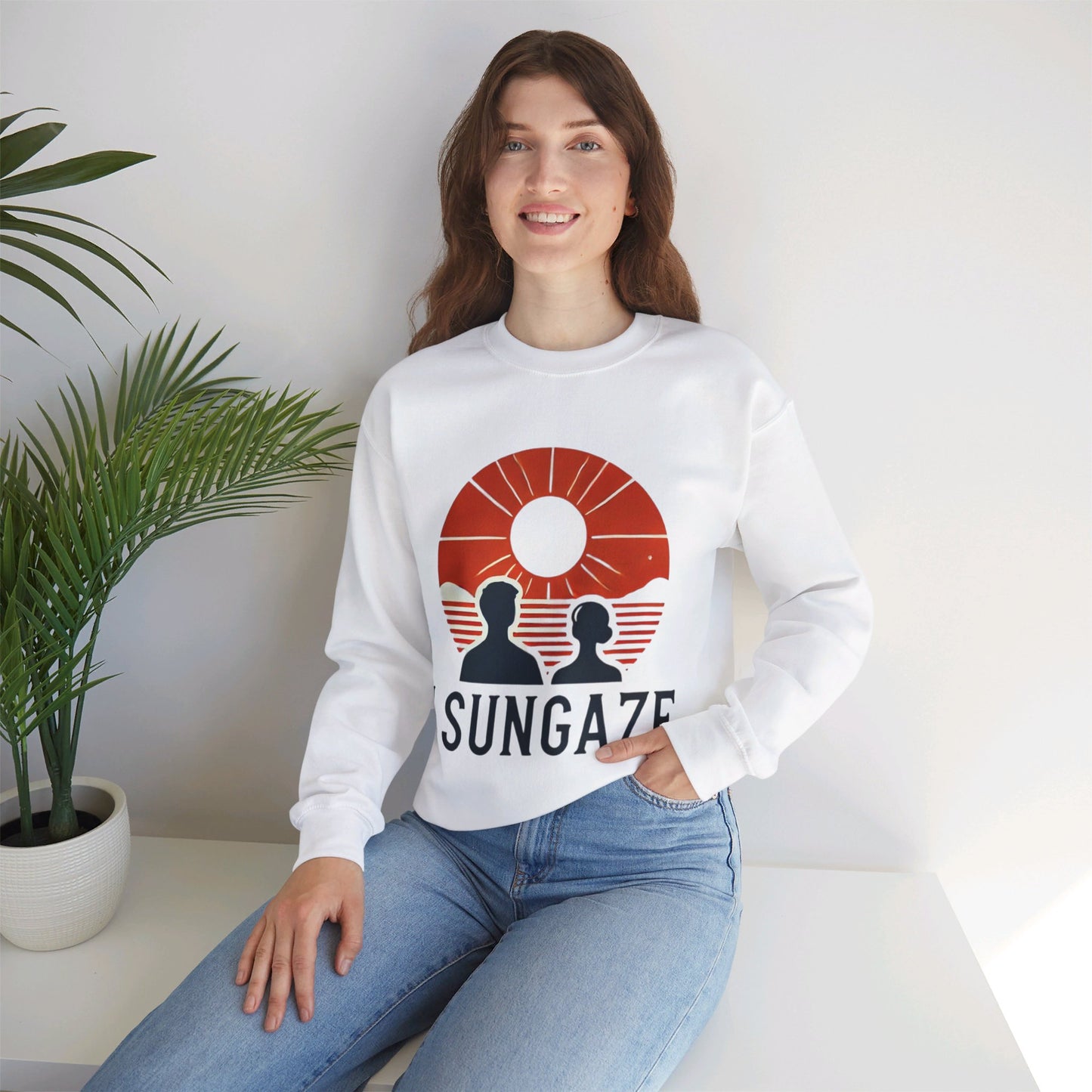 I Sungaze Couples' Sweatshirt - My Higher Being