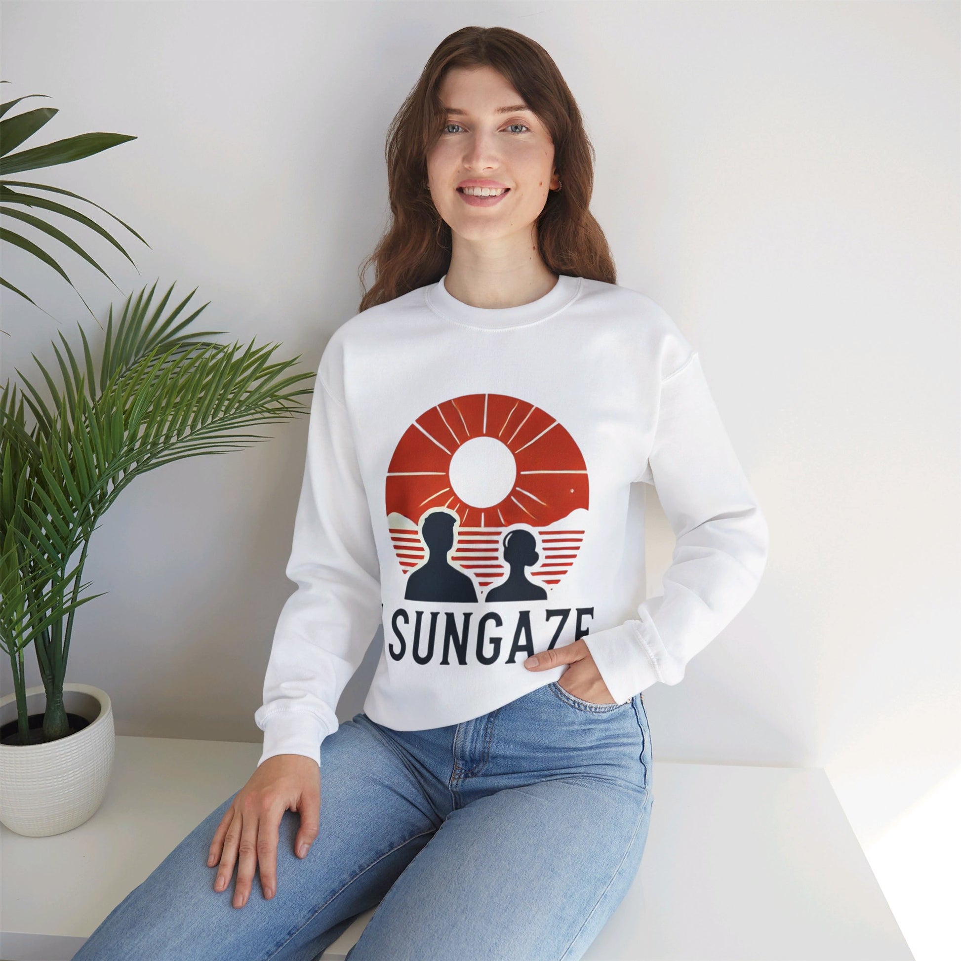 I Sungaze Couples' Sweatshirt - My Higher Being