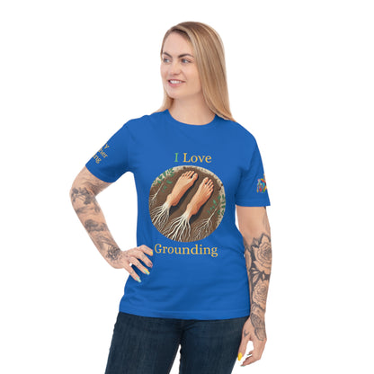 'I Love Grounding' (MHB EDITION)_100% Organic Cotton T-Shirt
