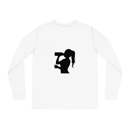 'I Hydrate 91 OZ/DAY'_100% Organic Cotton Long Sleeve Tee