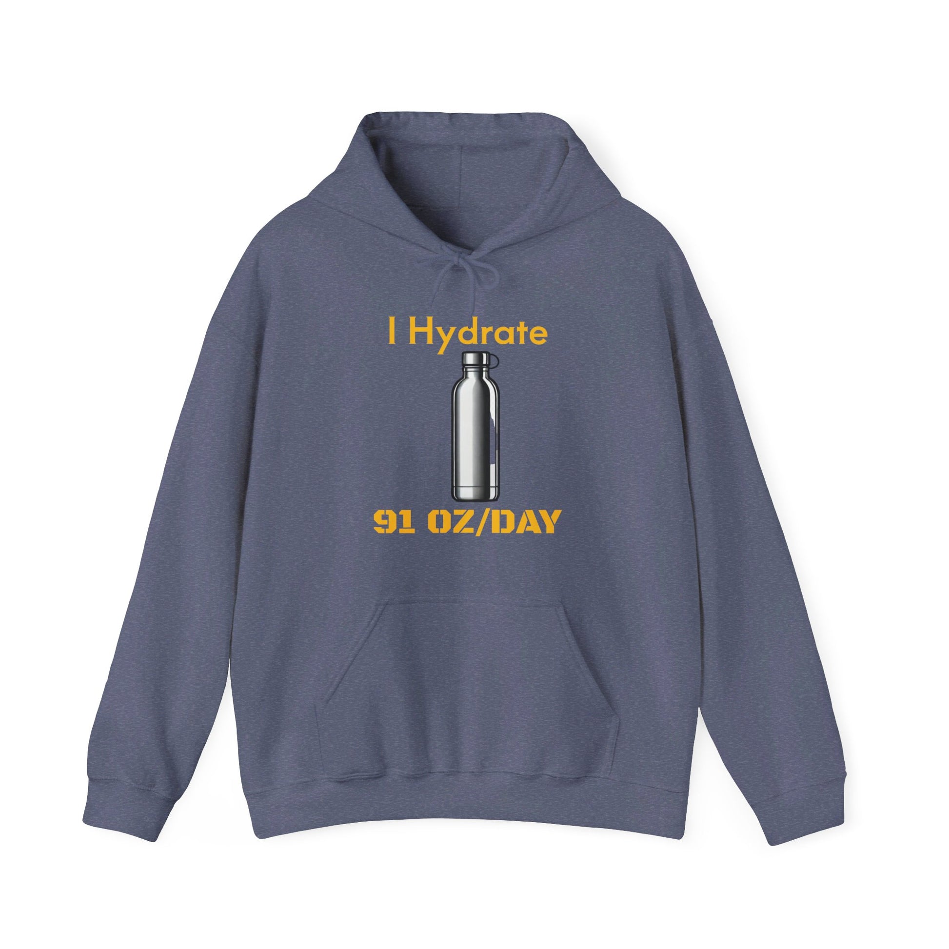 I Hydrate Woman's Hoodie_91 oz/day - My Higher Being