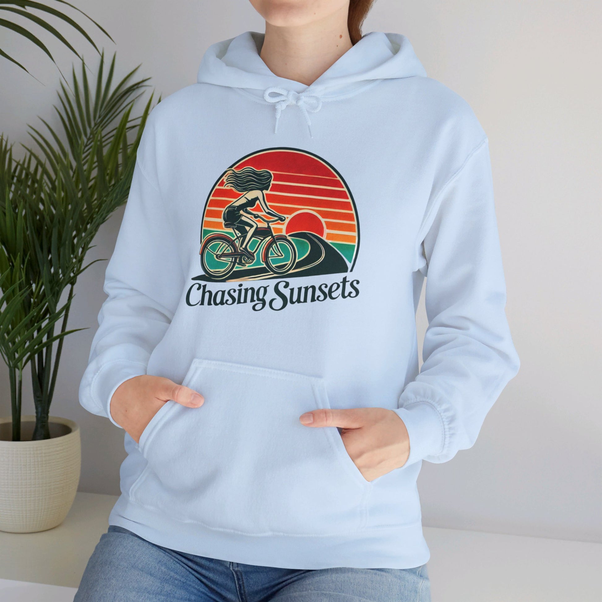 Chasing Sunsets Woman's Hoodie - My Higher Being