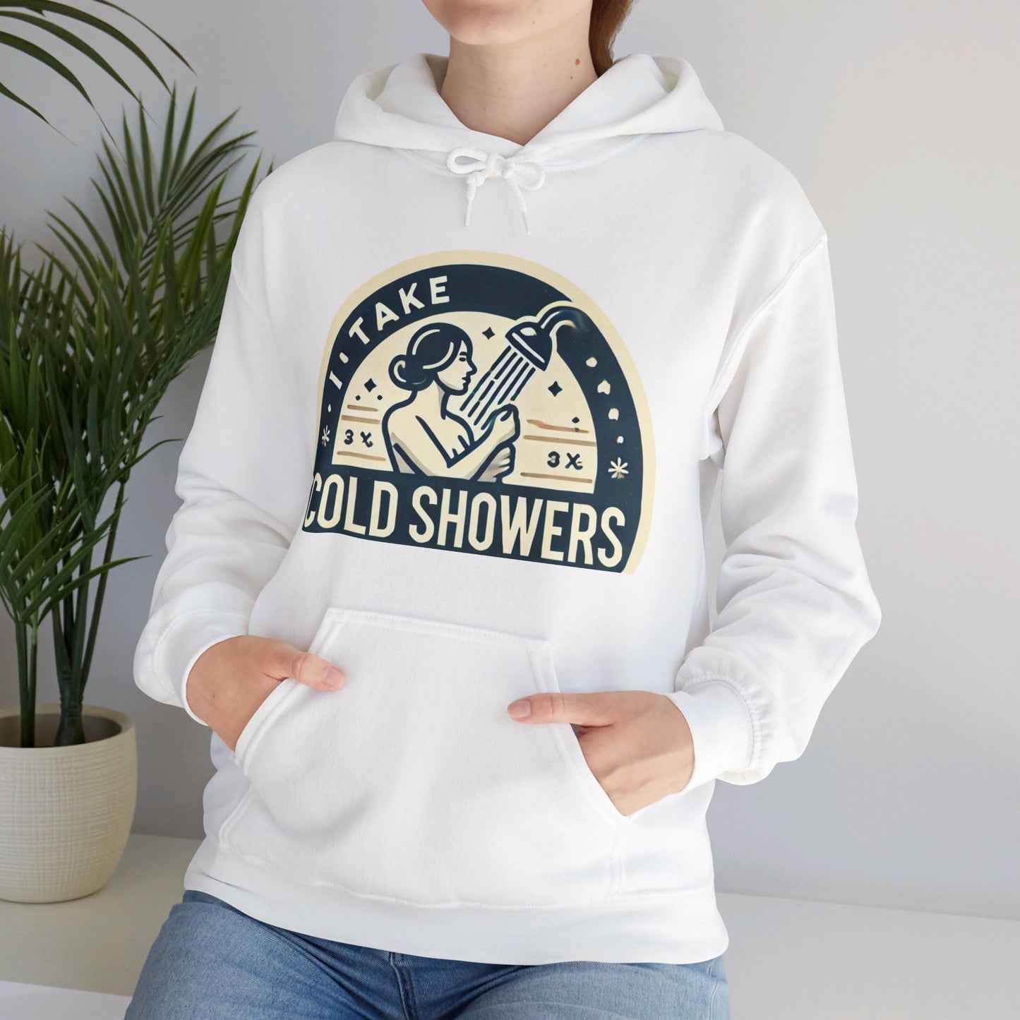 I Take Cold Showers Woman's Hoodie - My Higher Being