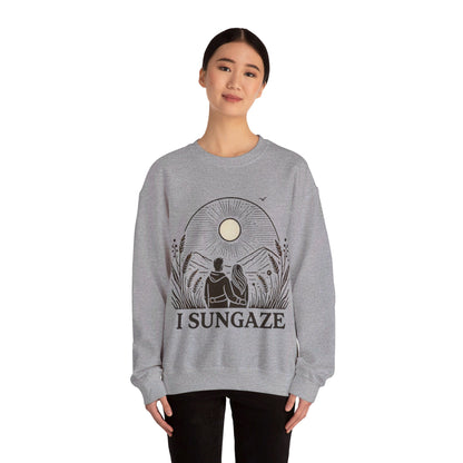 I Sungaze Couples' Sweatshirt - My Higher Being