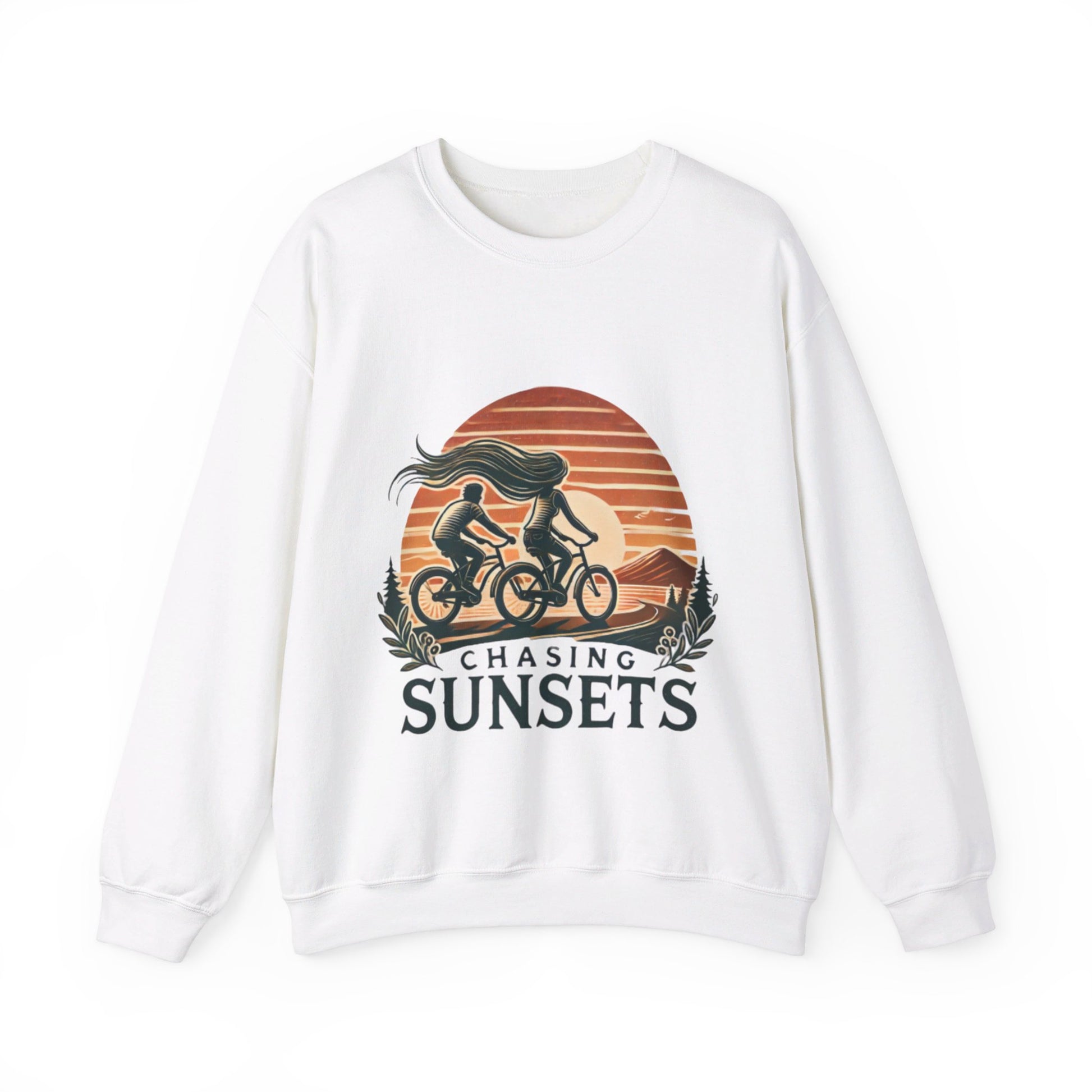 Chasing Sunsets Couples' Sweatshirt - My Higher Being