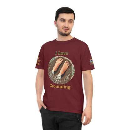 'I Love Grounding' (MHB EDITION)_100% Organic Cotton T-Shirt
