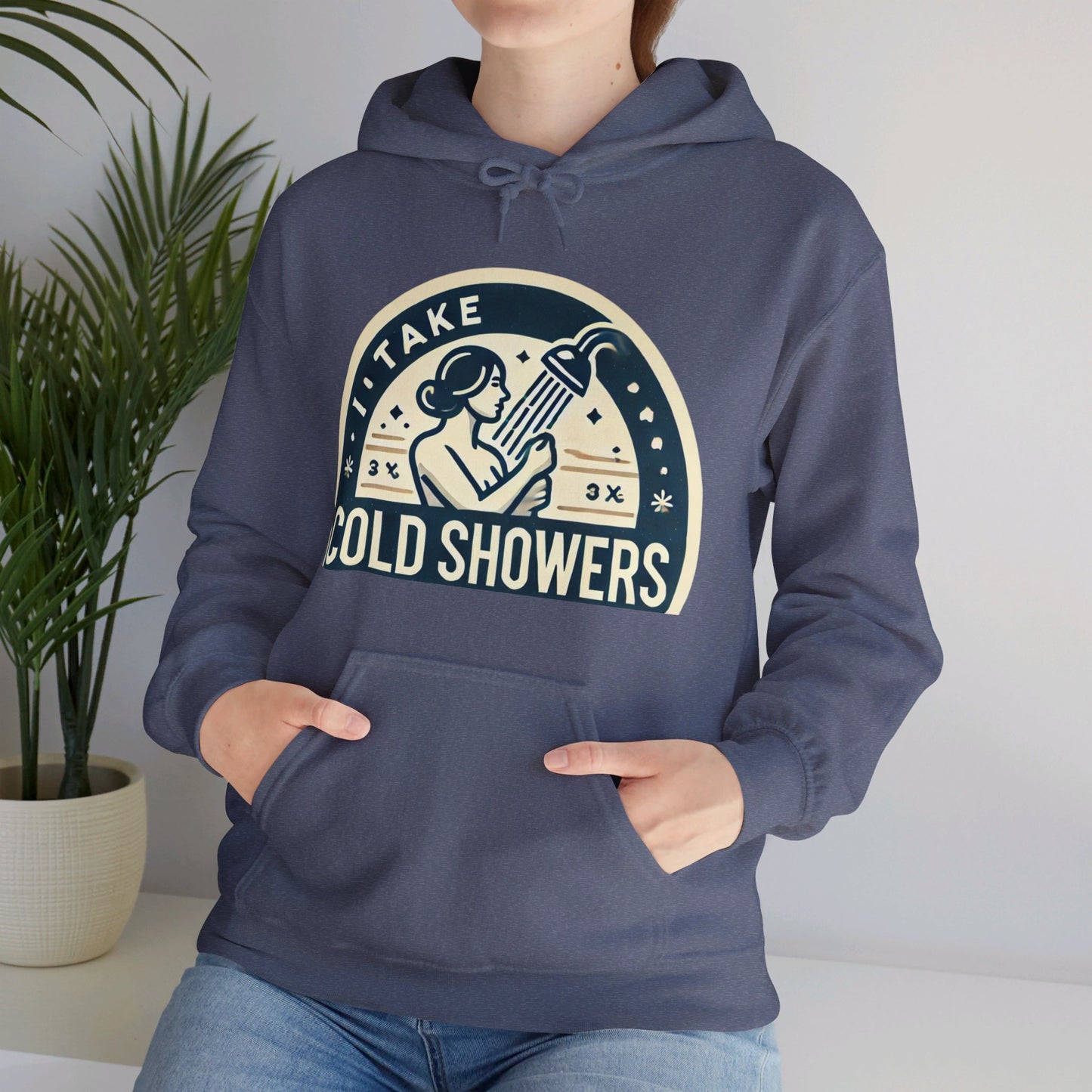 I Take Cold Showers Woman's Hoodie - My Higher Being