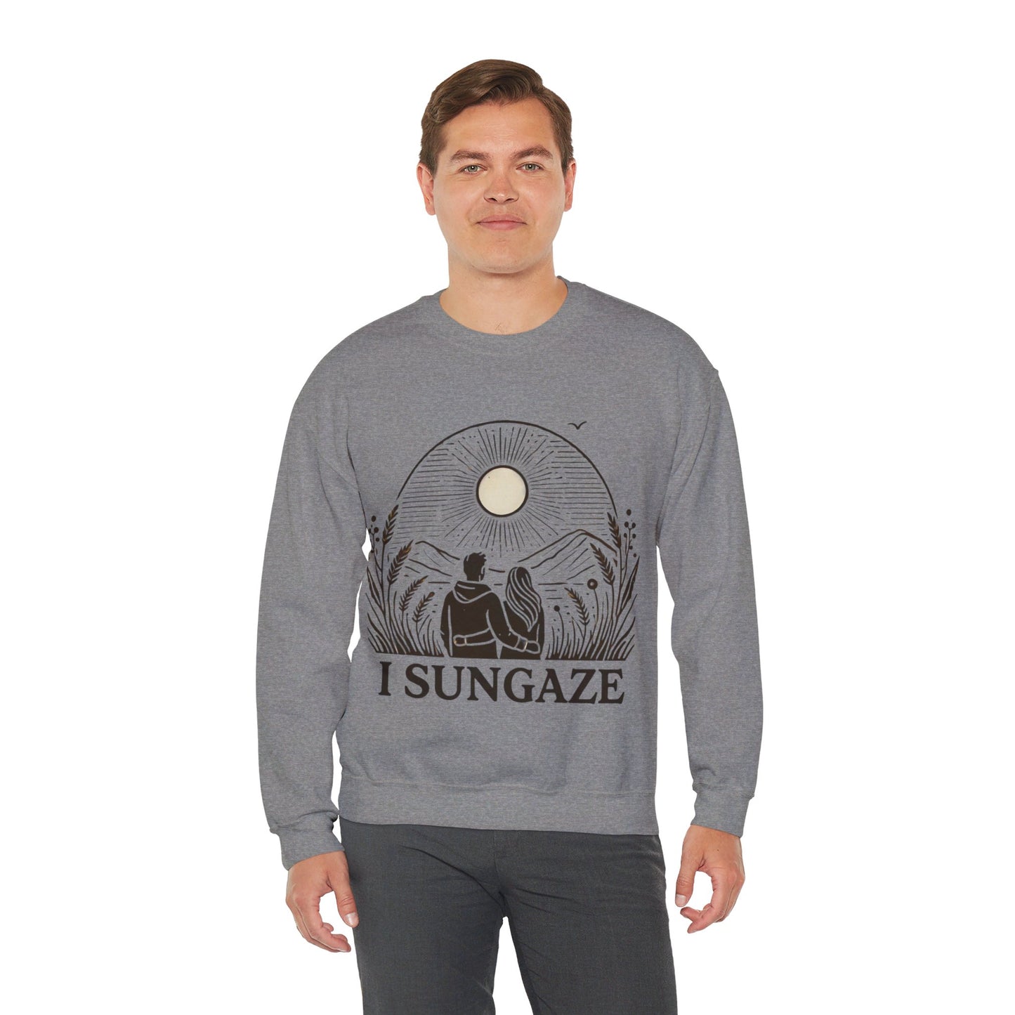 I Sungaze Couples' Sweatshirt - My Higher Being