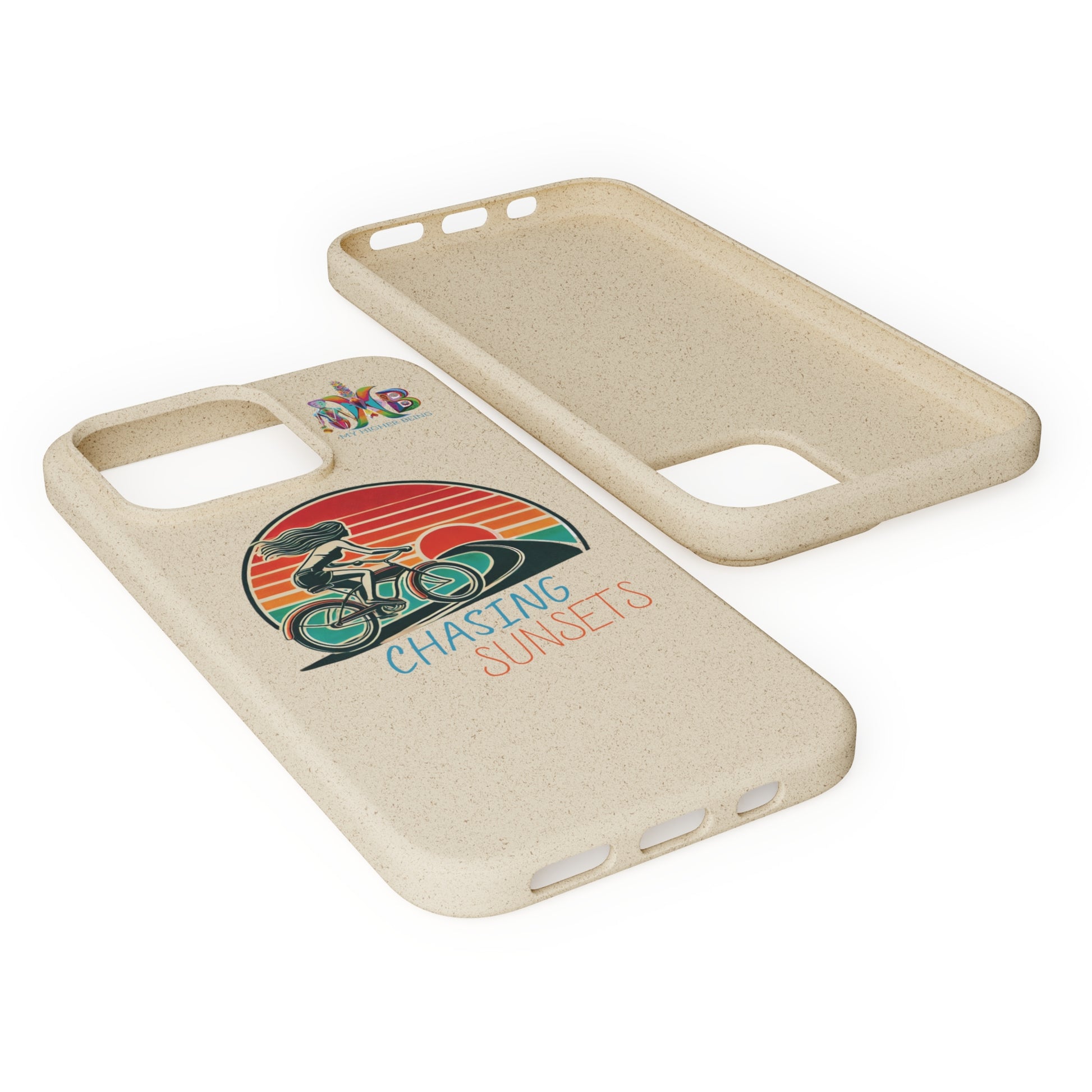 'Chasing Sunsets'_Plastic Free Biodegradable Phone Case (MHB Edition) - My Higher Being