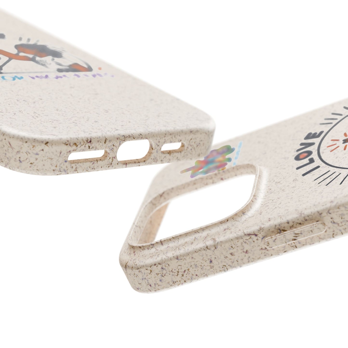 I Love Mirror High-Fives — Plastic Free Biodegradable Phone Case — MHB Edition