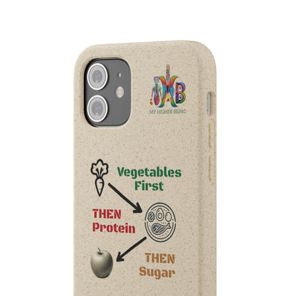 Vegetables First — Plastic Free Biodegradable Phone Case