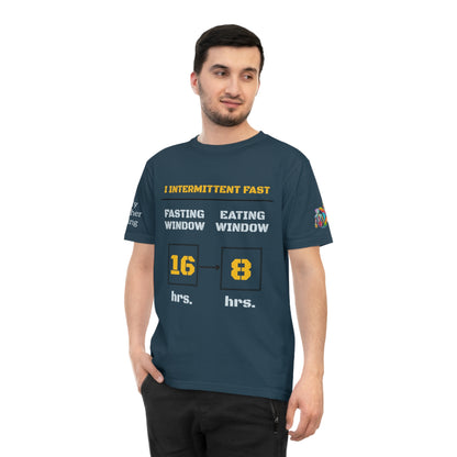 'I Intermittent Fast_16-8' (MHB EDITION)_100% Organic Cotton Unisex T-Shirt