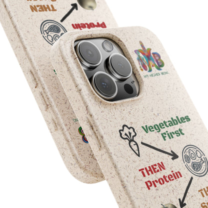 Vegetables First — Plastic Free Biodegradable Phone Case
