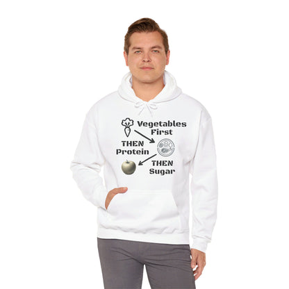 Vegetables First Hoodie - My Higher Being