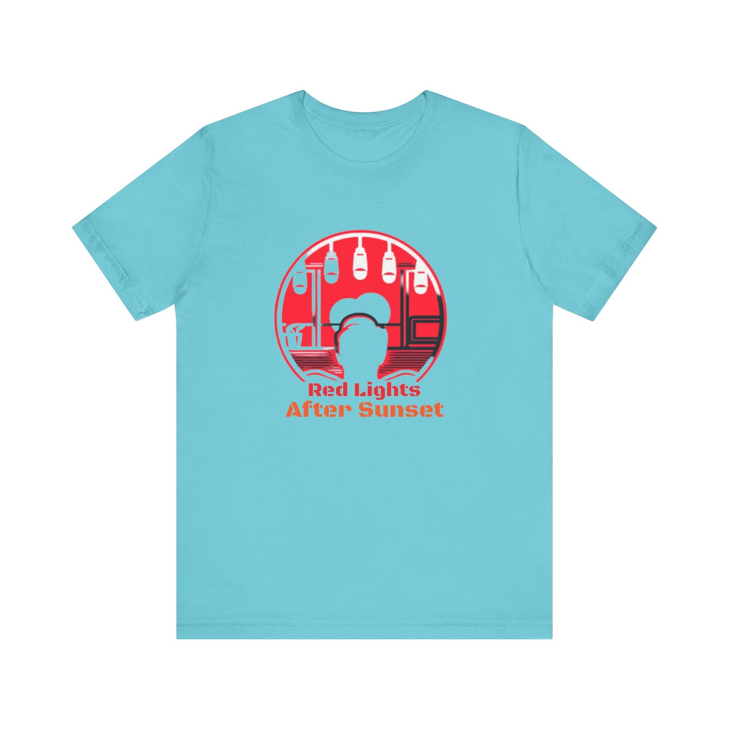 Red Lights After Sunset Man's Tee