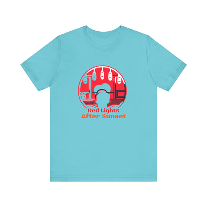 Red Lights After Sunset Man's Tee