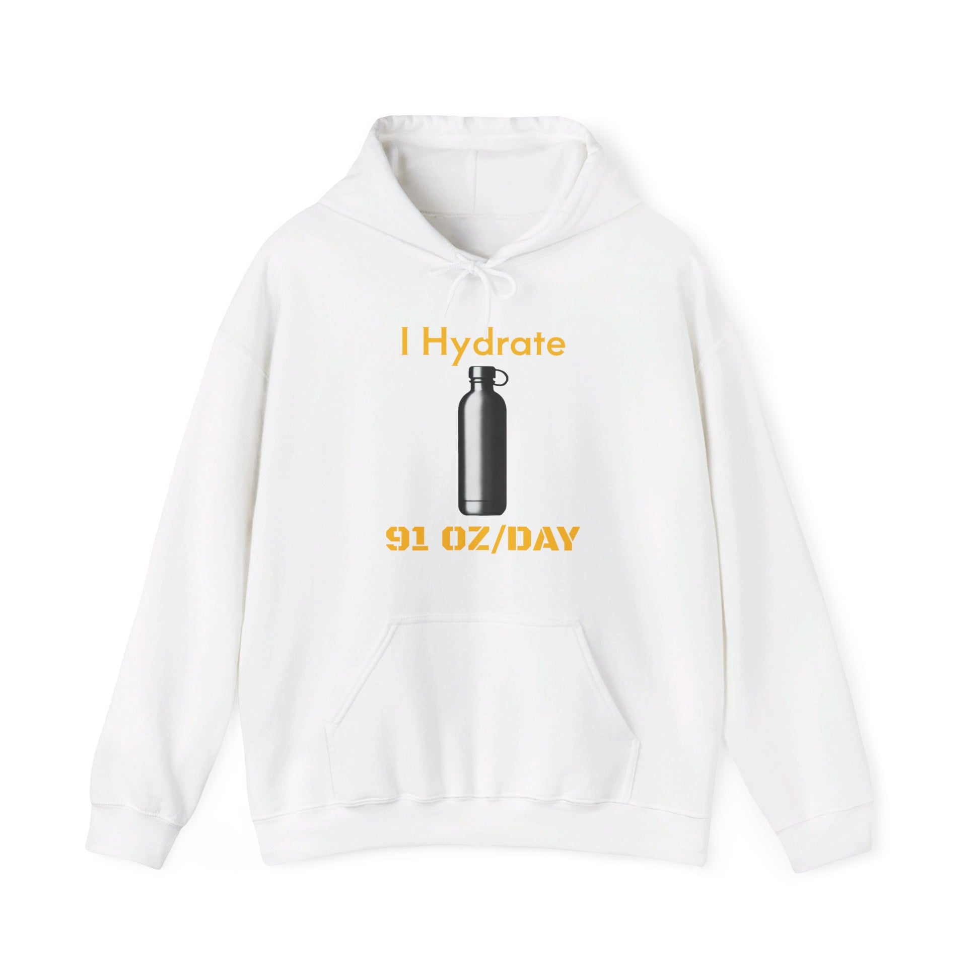 I Hydrate Woman's Hoodie_91 oz/day - My Higher Being