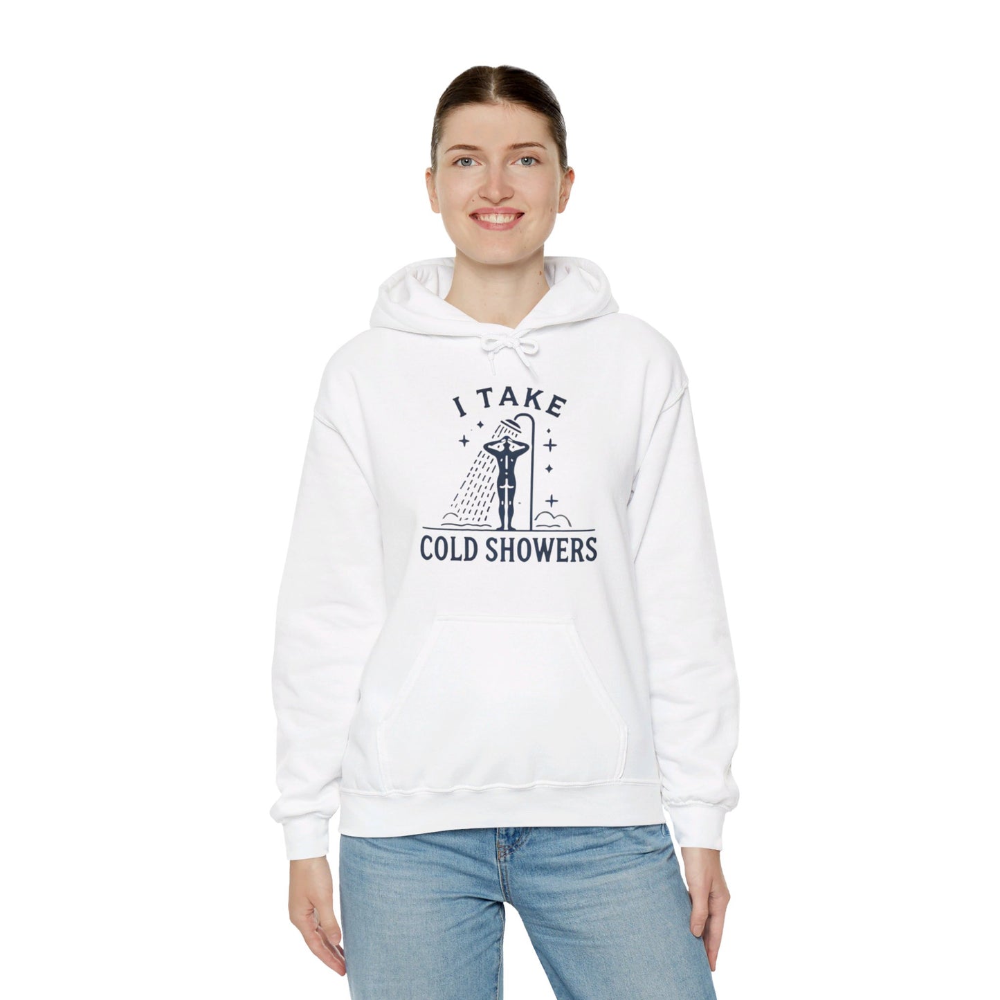 I Take Cold Showers Woman's Hoodie - My Higher Being