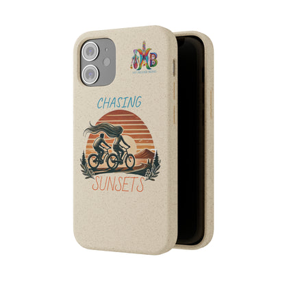 'Chasing Sunsets'_Plastic Free Biodegradable Phone Case (MHB Edition) - My Higher Being