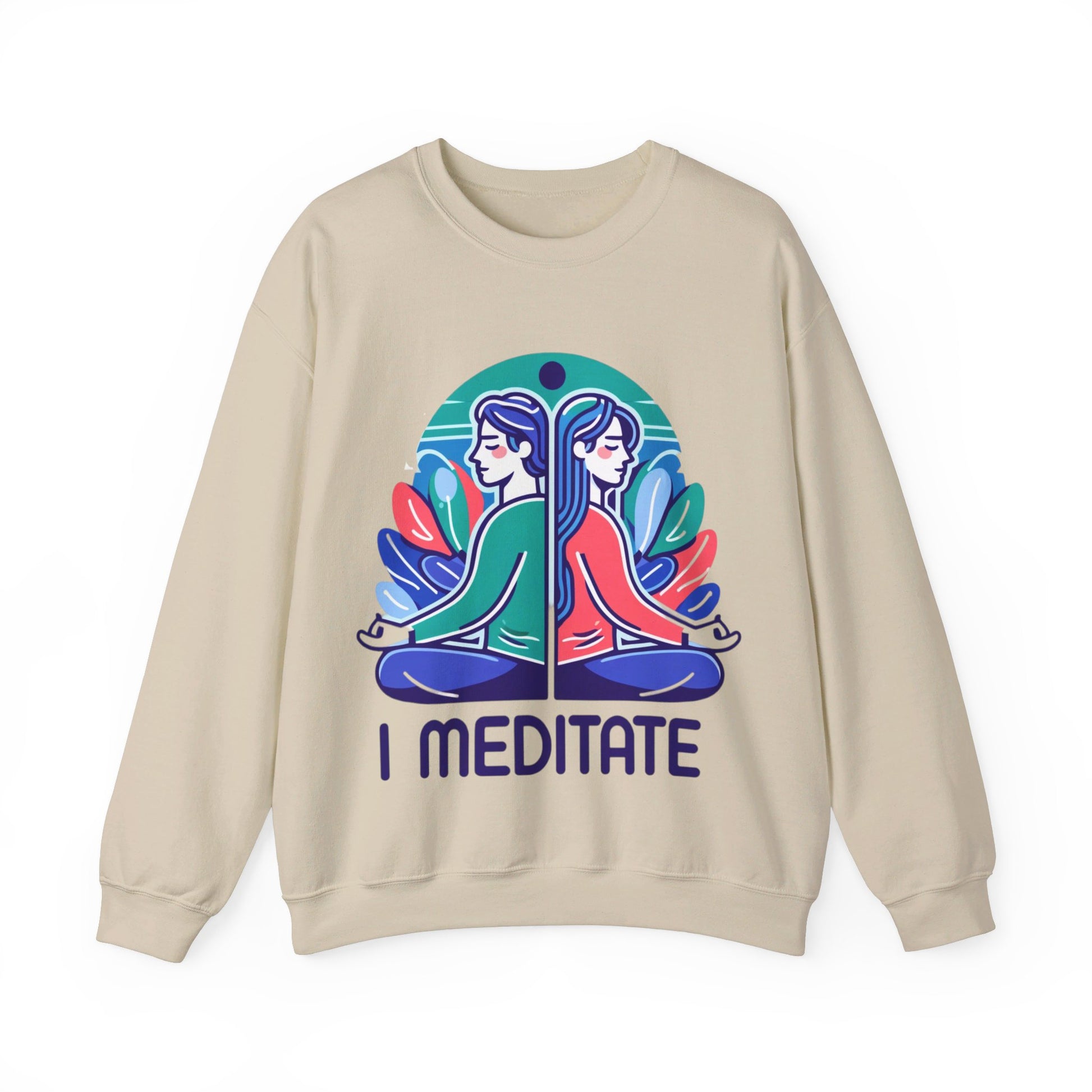 I Meditate Couples' Sweatshirt - My Higher Being