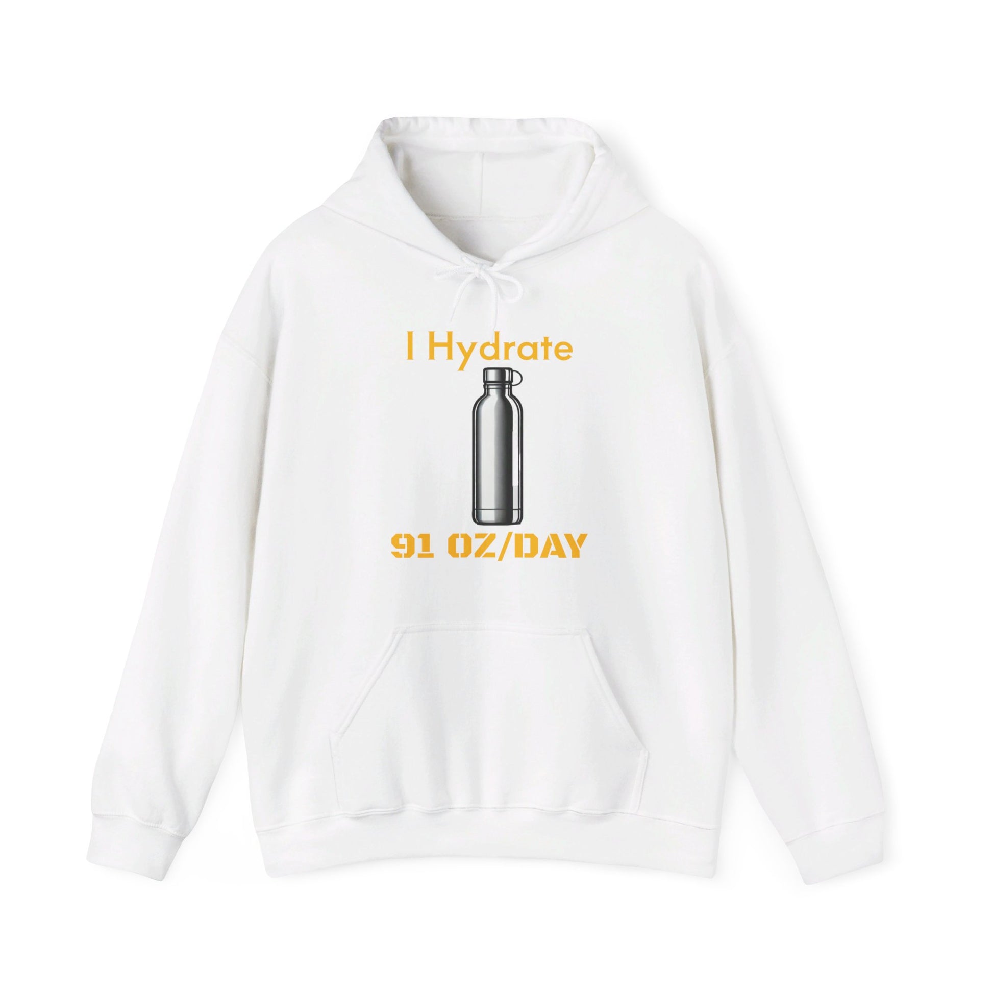 I Hydrate Woman's Hoodie_91 oz/day - My Higher Being