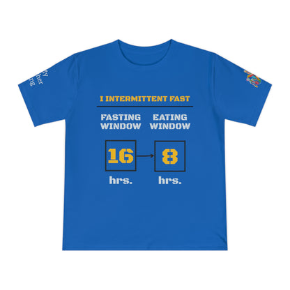 'I Intermittent Fast_16-8' (MHB EDITION)_100% Organic Cotton Unisex T-Shirt
