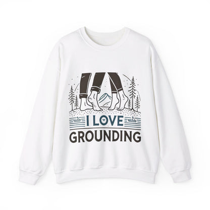 I Love Grounding Couples' Sweatshirt - My Higher Being