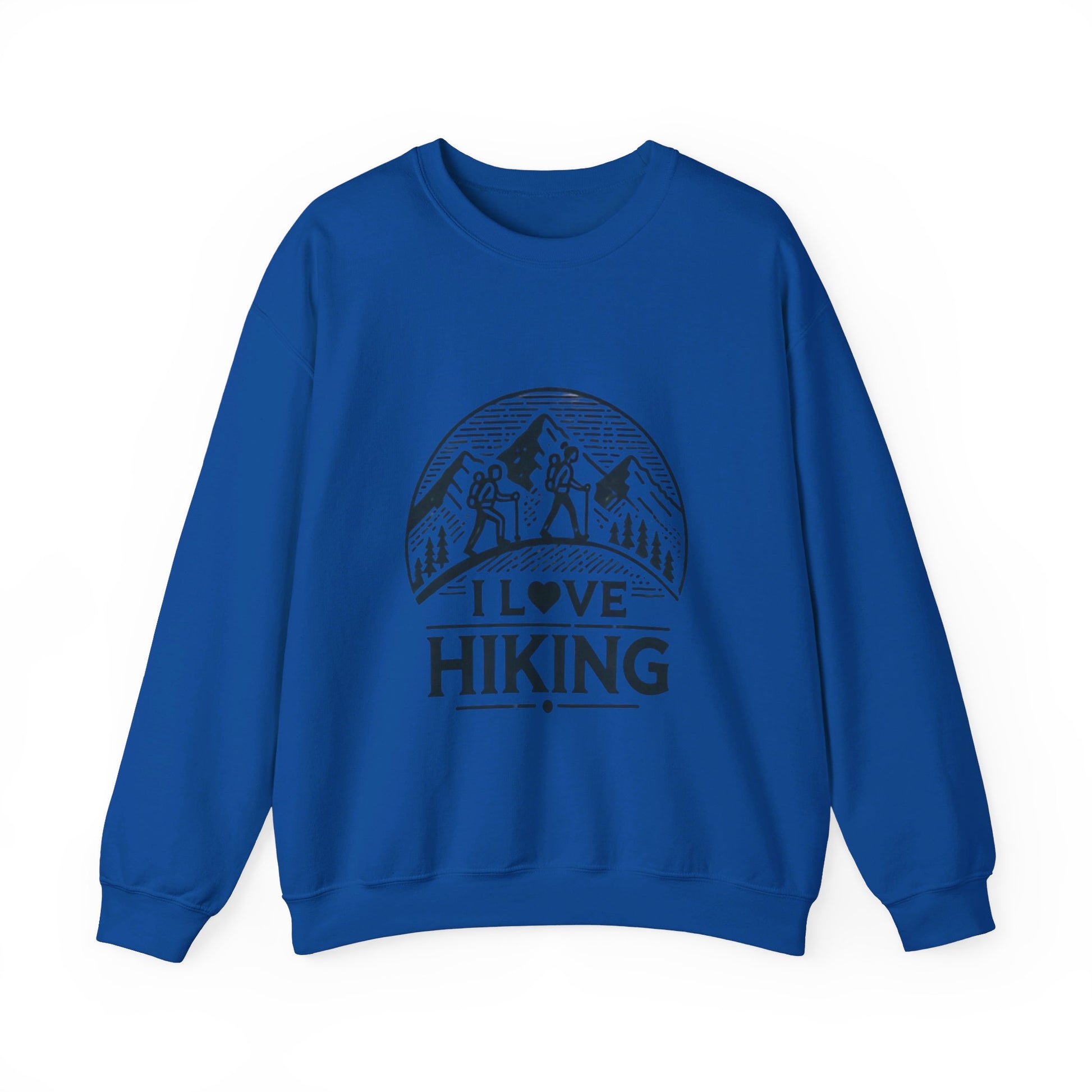 I Love Hiking Couples' Sweatshirt - My Higher Being