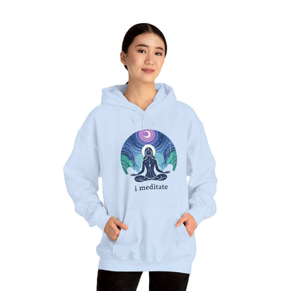 I Meditate Woman's Hoodie - My Higher Being