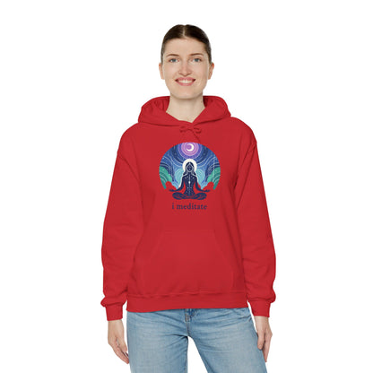 I Meditate Woman's Hoodie - My Higher Being