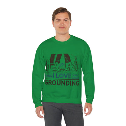 I Love Grounding Couples' Sweatshirt - My Higher Being