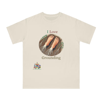 'I Love Grounding'_100% Organic Cotton T-Shirt