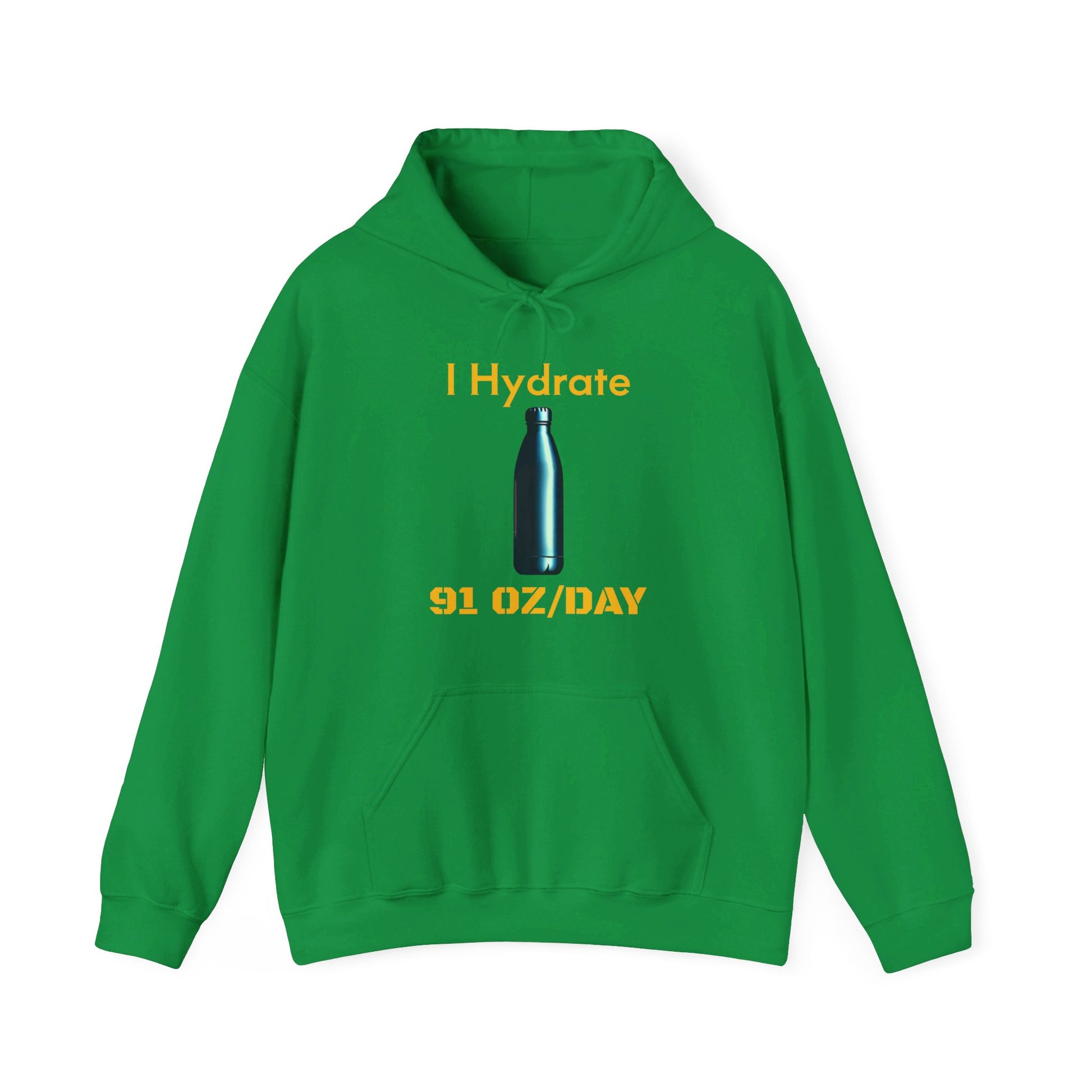 I Hydrate Woman's Hoodie_91 oz/day - My Higher Being