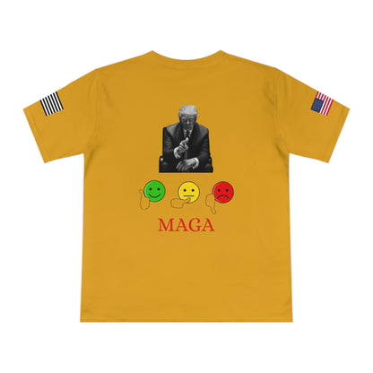 Trump’s Call for Change Tee: Advocating New Attitudes for Peace _100% Organic Cotton