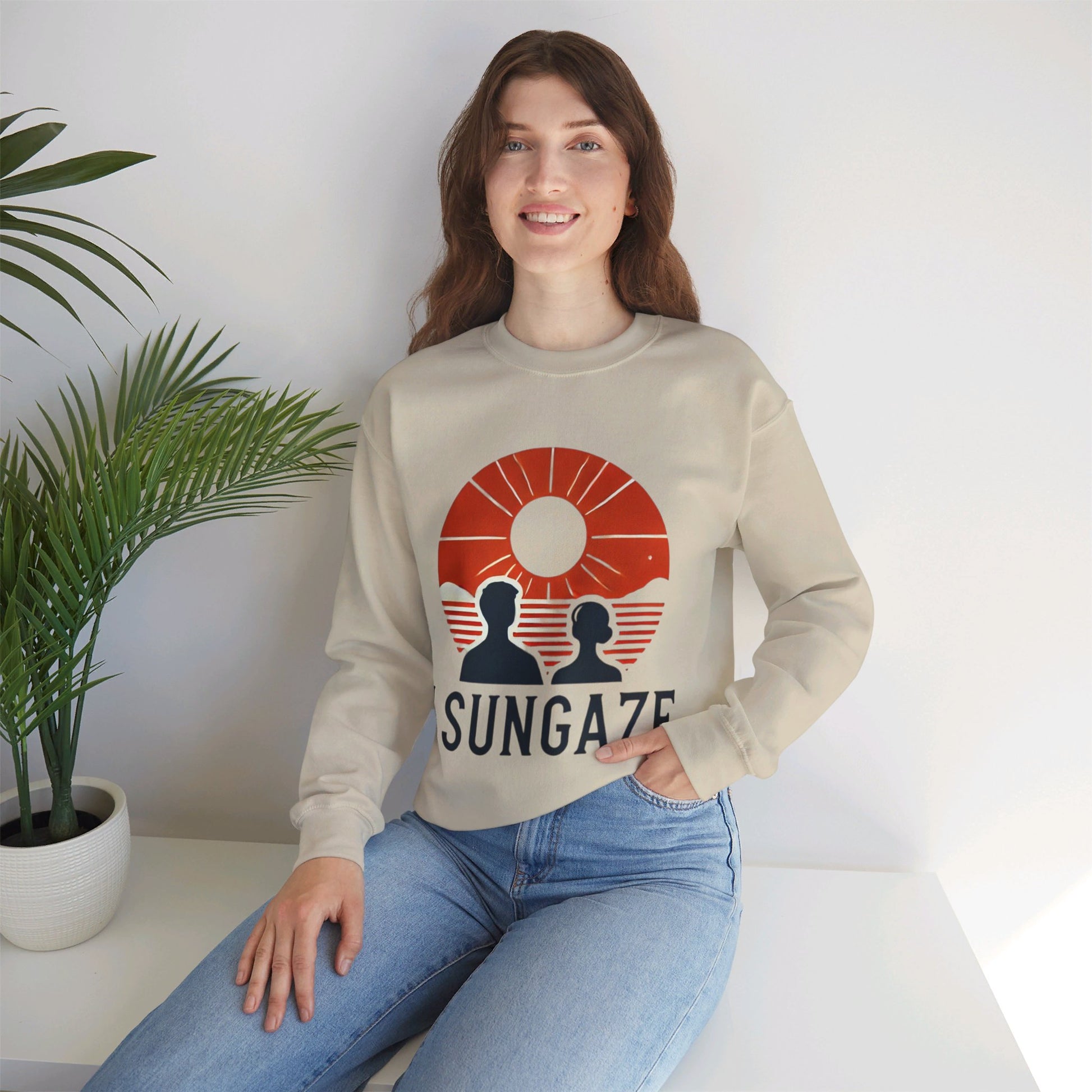 I Sungaze Couples' Sweatshirt - My Higher Being