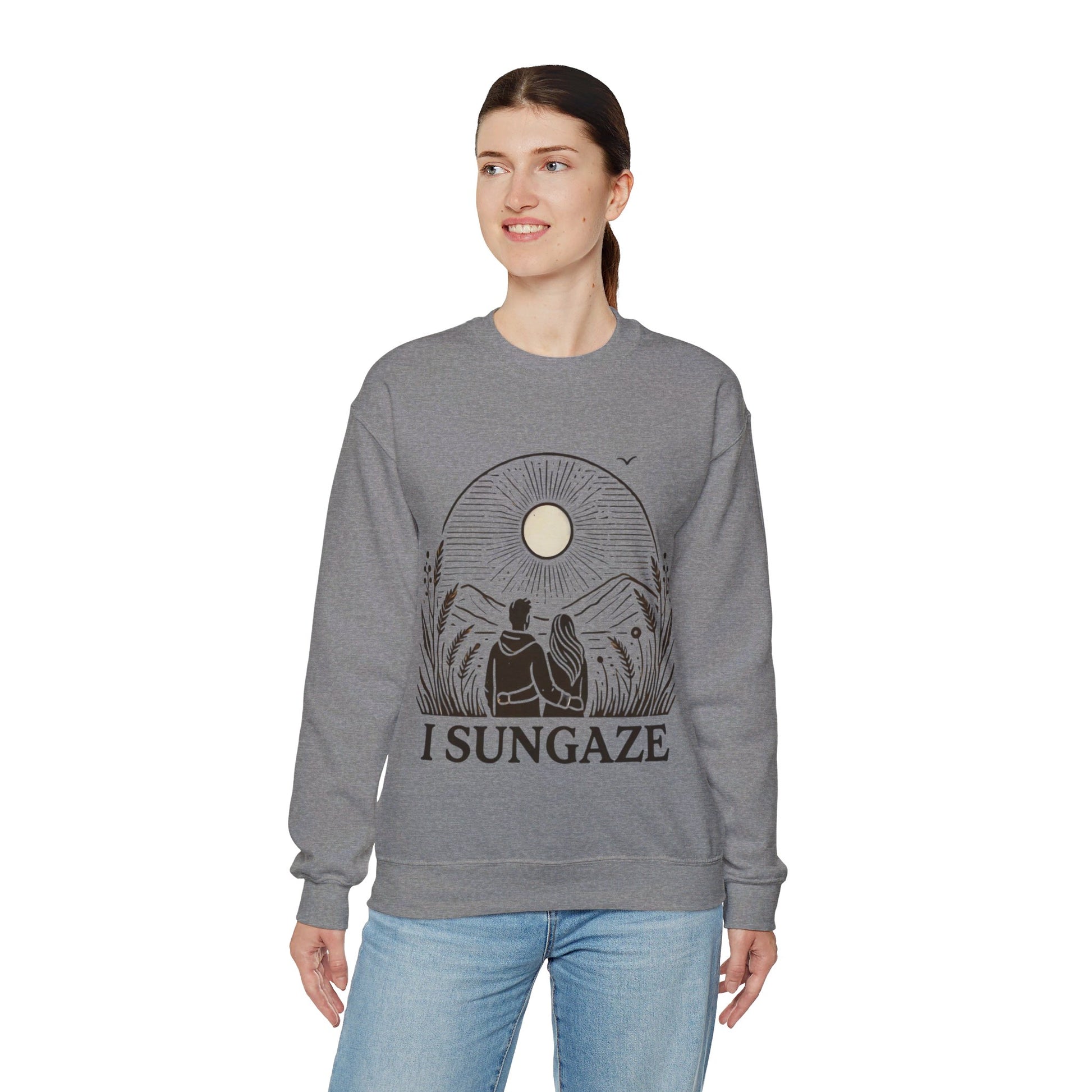 I Sungaze Couples' Sweatshirt - My Higher Being