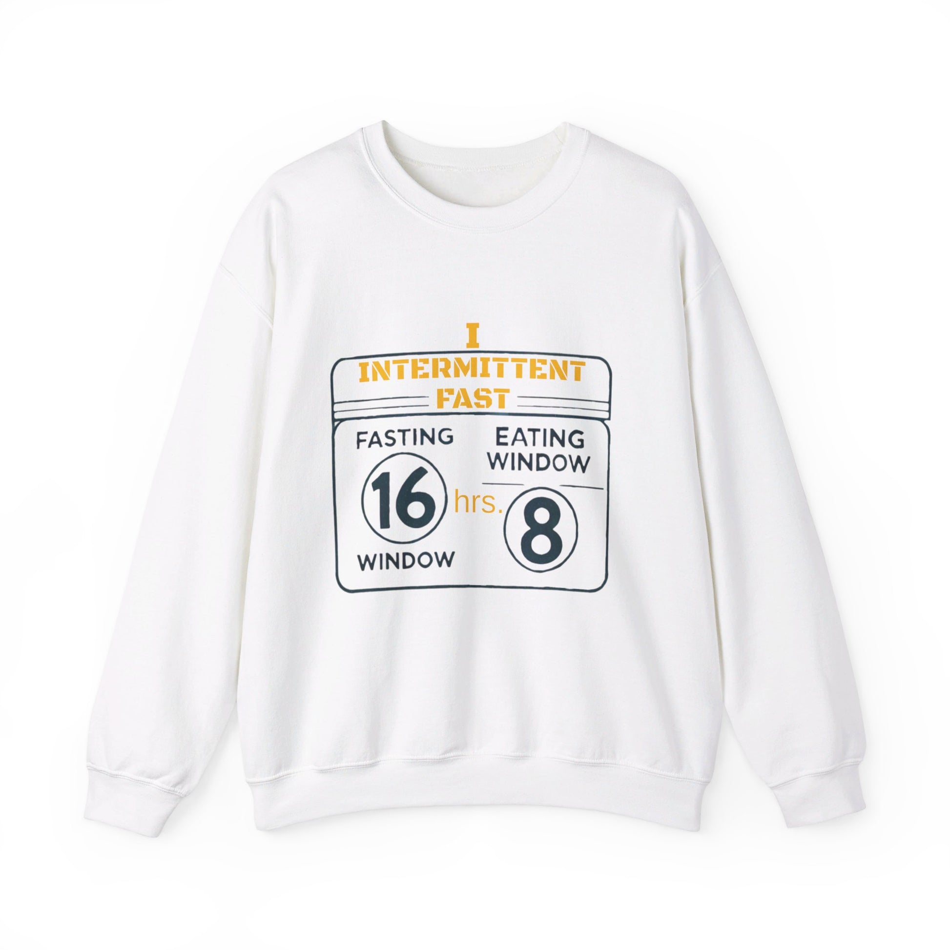 I Intermittent Fast Sweatshirt_16-8 - My Higher Being