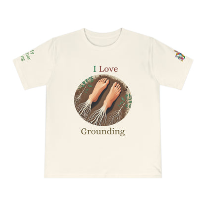 'I Love Grounding' (MHB EDITION)_100% Organic Cotton T-Shirt