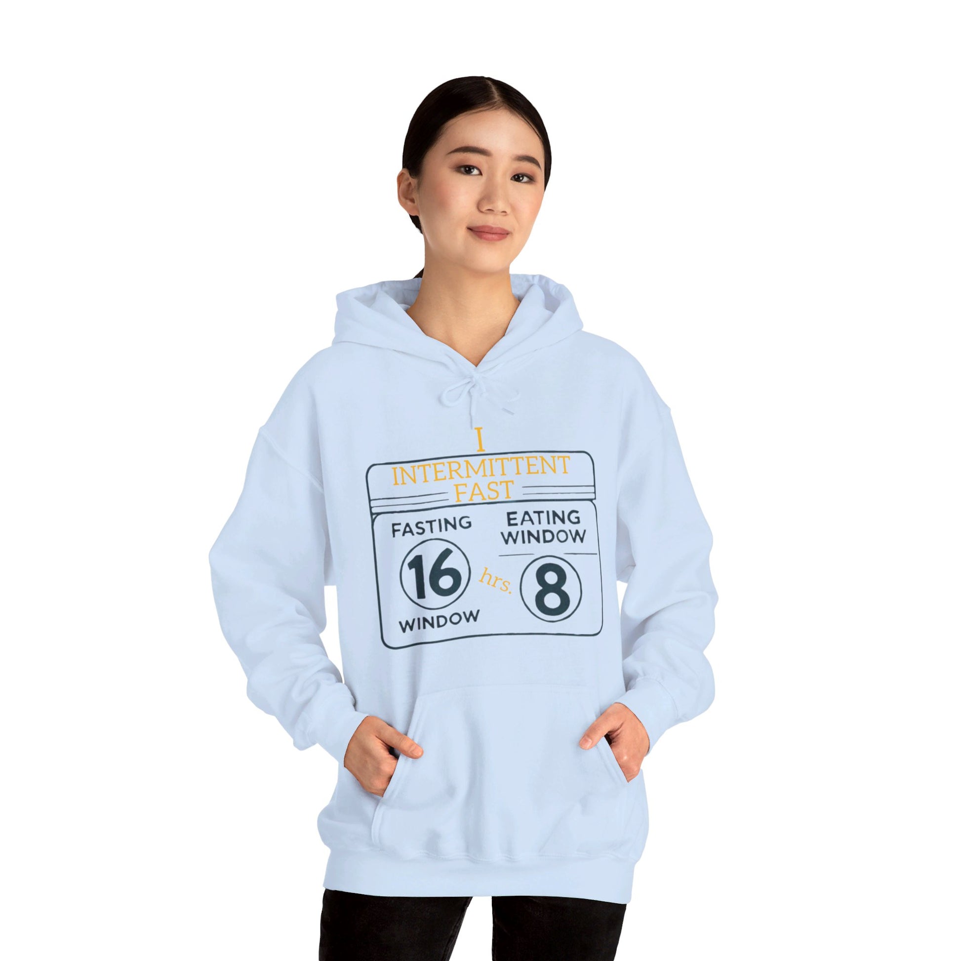 I Intermittent Fast Hoodie_16-8 - My Higher Being