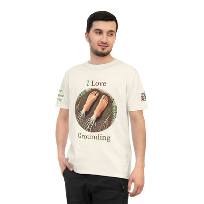 'I Love Grounding' (MHB EDITION)_100% Organic Cotton T-Shirt