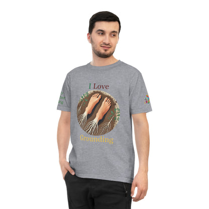'I Love Grounding' (MHB EDITION)_100% Organic Cotton T-Shirt