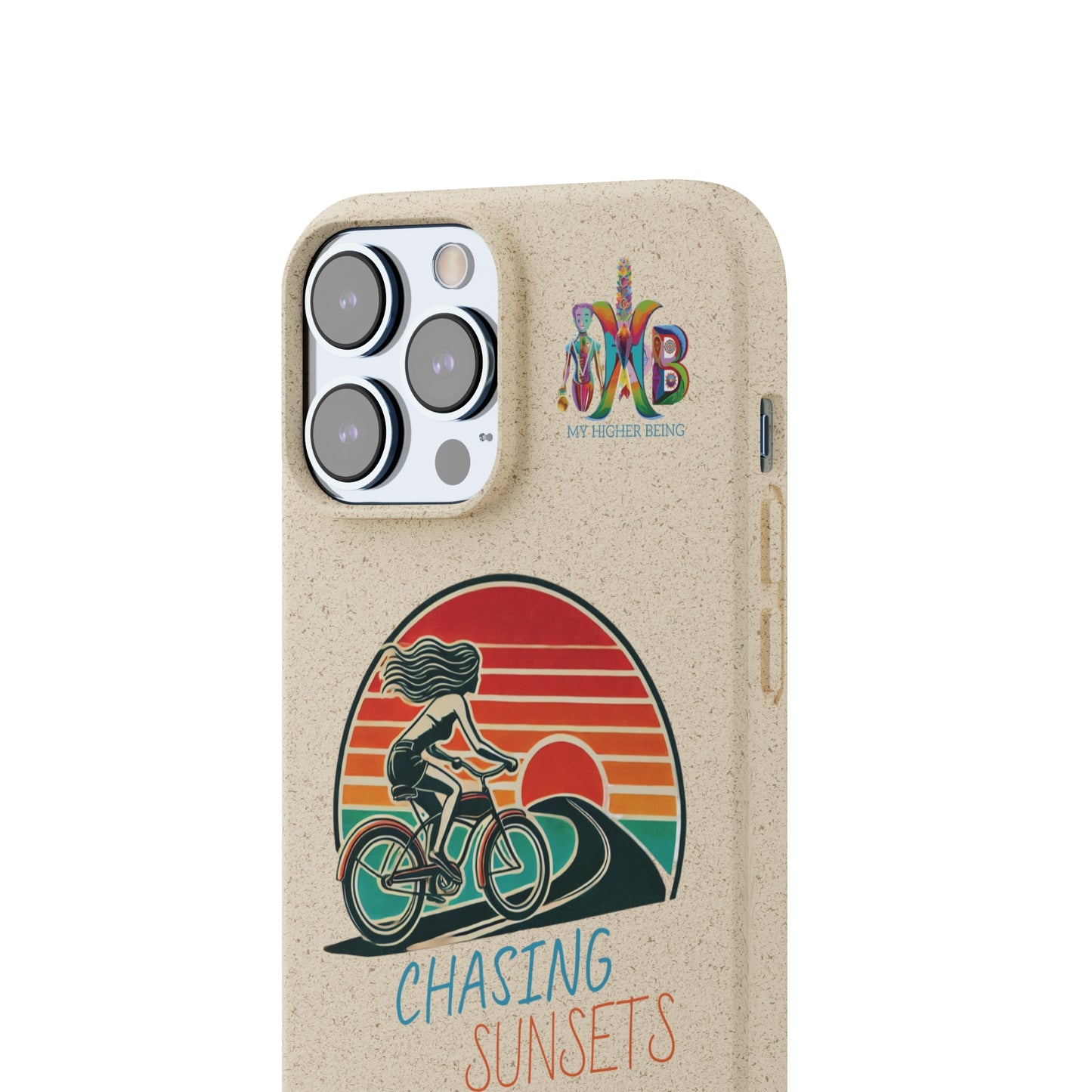 'Chasing Sunsets'_Plastic Free Biodegradable Phone Case (MHB Edition) - My Higher Being