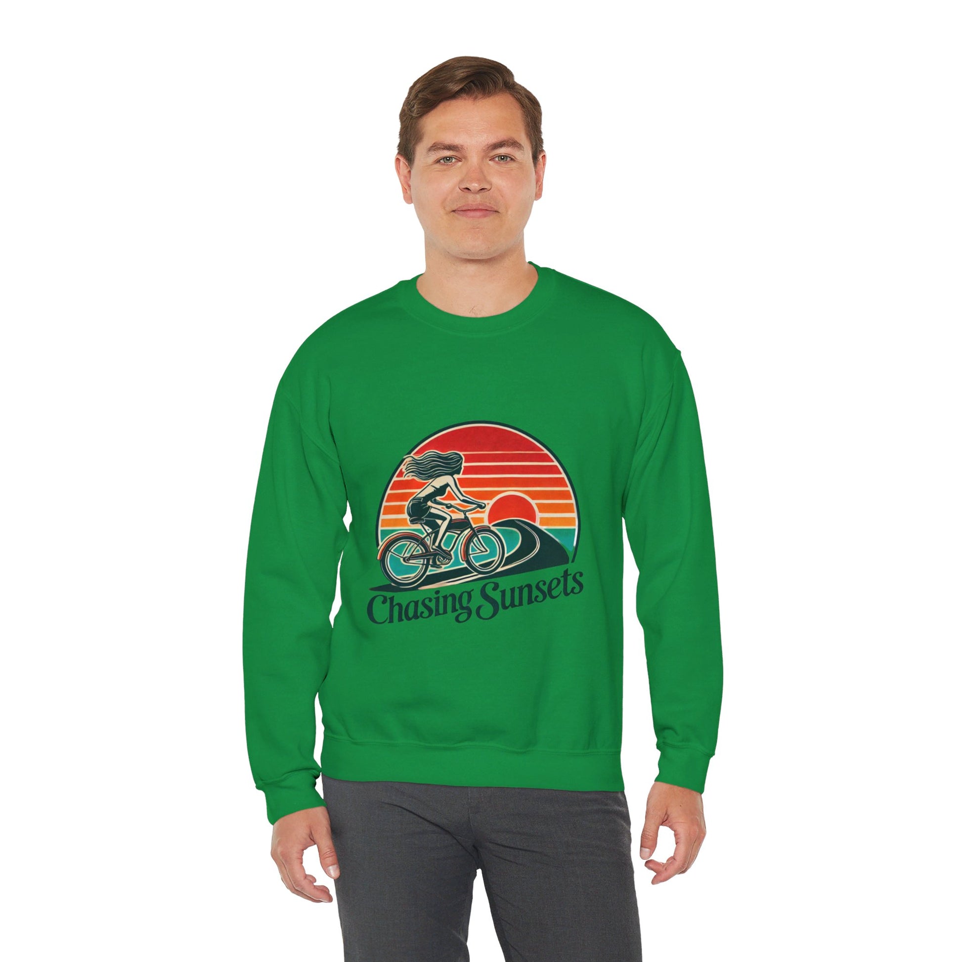 Chasing Sunsets Woman's Sweatshirt - My Higher Being